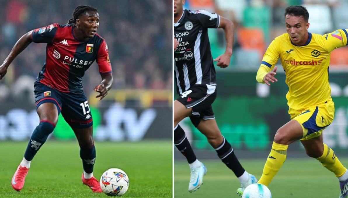 記者：尤文正關(guān)注熱那亞右后衛(wèi)諾頓-庫菲和維羅納前鋒焦瓦內(nèi)