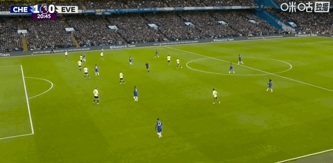 切爾西2-0埃弗頓，古斯托傳射建功，帕爾默復(fù)出首球