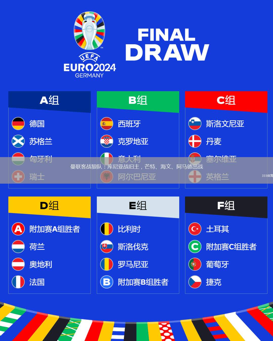 曼聯(lián)客戰(zhàn)狼隊(duì)：庫(kù)尼亞戰(zhàn)舊主，芒特、海文、阿馬德出戰(zhàn)